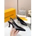 Louis Vuitton Sparkle Slingback Pumps 65mm in Black Leather Louis Vuitton Sparkle Slingback Pumps 65mm in Black Leather