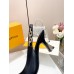 Louis Vuitton Sparkle Slingback Pumps 65mm in Black Leather Louis Vuitton Sparkle Slingback Pumps 65mm in Black Leather
