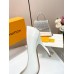 Louis Vuitton Sparkle Pumps 95mm in White Leather Louis Vuitton Sparkle Pumps 95mm in White Leather