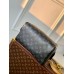Louis Vuitton Dopp Kit Toilet Pouch in Monogram Eclipse Canvas M46354 Louis Vuitton Dopp Kit Toilet Pouch in Monogram Eclipse Canvas M46354