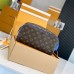 Louis Vuitton Dopp Kit Toilet Pouch in Monogram Macassar Canvas M46763