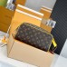 Louis Vuitton Dopp Kit Toilet Pouch in Monogram Macassar Canvas M46764