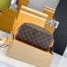 Louis Vuitton Dopp Kit Toilet Pouch in Monogram Macassar Canvas M46765 Louis Vuitton Dopp Kit Toilet Pouch in Monogram Macassar Canvas M46765