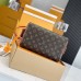 Louis Vuitton Dopp Kit Toilet Pouch in Monogram Macassar Canvas M46765 Louis Vuitton Dopp Kit Toilet Pouch in Monogram Macassar Canvas M46765