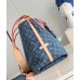 Louis Vuitton CarryAll MM Bag In Monogram Denim M46855
