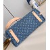 Louis Vuitton CarryAll MM Bag In Monogram Denim M46855