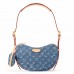 Louis Vuitton Croissant MM Bag in Monogram Denim M46856