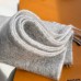 Louis Vuitton Grey Reykjavik Scarf M71126