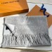 Louis Vuitton Grey Reykjavik Scarf M71126