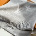 Louis Vuitton Grey Reykjavik Scarf M71126