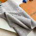 Louis Vuitton Grey Reykjavik Scarf M71126