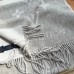 Louis Vuitton Grey Reykjavik Scarf M71126