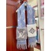 Louis Vuitton Blue Cold Reykjavik Scarf M76342 Louis Vuitton Blue Cold Reykjavik Scarf M76342