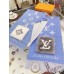 Louis Vuitton Blue Cold Reykjavik Scarf M76342 Louis Vuitton Blue Cold Reykjavik Scarf M76342