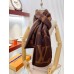 Louis Vuitton Brown Sweet Dreams Scarf M77379 Louis Vuitton Brown Sweet Dreams Scarf M77379