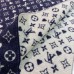 Louis Vuitton Blue Game On Scarf M77640