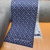 Louis Vuitton Blue Game On Scarf M77640