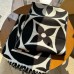 Louis Vuitton Black LV Medallion Scarf M79212