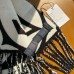 Louis Vuitton Black LV Medallion Scarf M79212