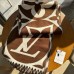 Louis Vuitton Brown LV Medallion Scarf M79215 Louis Vuitton Brown LV Medallion Scarf M79215