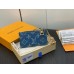 Louis Vuitton Key Pouch in Monogram Denim M82961 Louis Vuitton Key Pouch in Monogram Denim M82961