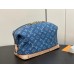 Louis Vuitton Pochette Cosmetique GM in Monogram Denim M24317