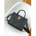 Louis Vuitton Lock & Go Bag in Black Leather M22311 Louis Vuitton Lock & Go Bag in Black Leather M22311