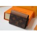 Louis Vuitton Zoe Wallet In Monogram Reverse Canvas M80725