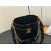Louis Vuitton Lock and Walk Bag in Black Grained Leather M24006 Louis Vuitton Lock and Walk Bag in Black Grained Leather M24006