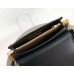 Louis Vuitton Dauphine Soft MM Bag in Black Calfskin M25209