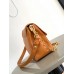 Louis Vuitton Dauphine Soft MM Bag in Orange Calfskin M25048