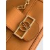 Louis Vuitton Dauphine Soft MM Bag in Orange Calfskin M25048