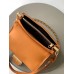 Louis Vuitton Dauphine Soft MM Bag in Orange Calfskin M25048