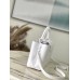 Louis Vuitton Capucines East-West MM Bag in White Leather M23948