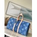 Louis Vuitton Keepall Bandouliere 45 Bag in Monogram Denim M24315
