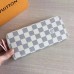 Louis Vuitton Clemence Wallet In Damier Azur Canvas N61264 Louis Vuitton Clemence Wallet In Damier Azur Canvas N61264
