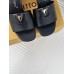 Louis Vuitton LV Capri Mules 45mm in Black Leather
