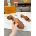 Louis Vuitton LV Capri Mules 45mm in Brown Leather