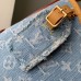 Louis Vuitton CarryAll PM Bag in Monogram Denim M11462