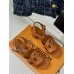 Louis Vuitton LV Isola Sandal 55mm in Brown Calfskin