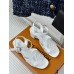 Louis Vuitton LV Isola Sandal 55mm in White Calfskin