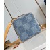 Louis Vuitton Chess Messenger Bag in Damier Denim 3D Canvas N40706 Louis Vuitton Chess Messenger Bag in Damier Denim 3D Canvas N40706