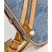 Louis Vuitton Chess Messenger Bag in Damier Denim 3D Canvas N40706 Louis Vuitton Chess Messenger Bag in Damier Denim 3D Canvas N40706