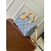 Louis Vuitton Keepall Bandouliere 05 Bag in Damier Denim 3D Canvas N40701