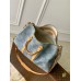 Louis Vuitton Keepall Bandouliere 50 Bag in Damier Denim 3D Canvas N40739