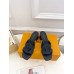 Louis Vuitton LV Isola Slides 45mm in Black Calfskin Louis Vuitton LV Isola Slides 45mm in Black Calfskin