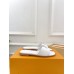 Louis Vuitton LV Capri Slides in White Calfskin