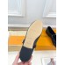 Louis Vuitton Romy Flat Ballerinas in Black Lambskin