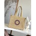 Louis Vuitton OnTheGo MM Bag in Natural Raffia M24723 Louis Vuitton OnTheGo MM Bag in Natural Raffia M24723