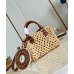 Louis Vuitton Nano Speedy Bag in Natural Raffia M83525 Louis Vuitton Nano Speedy Bag in Natural Raffia M83525
